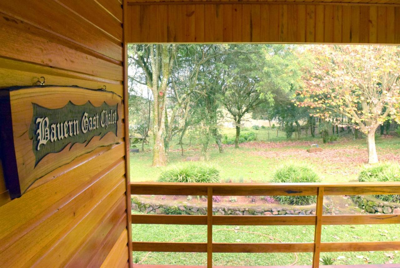 Bauern Gast Chalet Nova Petropolis Luaran gambar